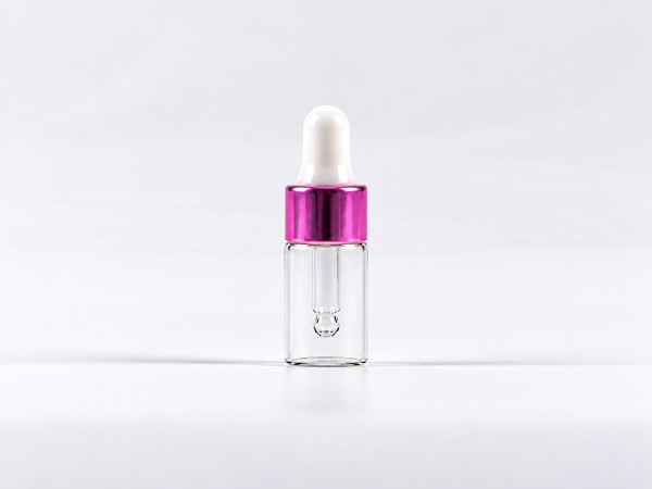 Pipettenflasche 3 ml - metallic
